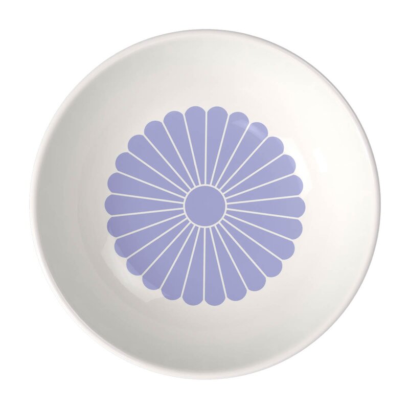 Fleur bleu dessertskål 13 cm 11 cl blå