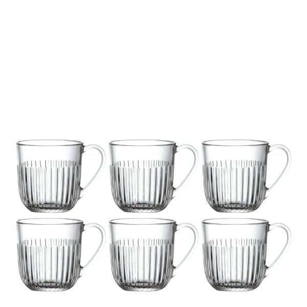Ouessant glass med hank 27 cl 6 stk
