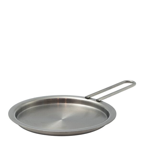 Tallerkenlokk 13 cm rustfritt stål