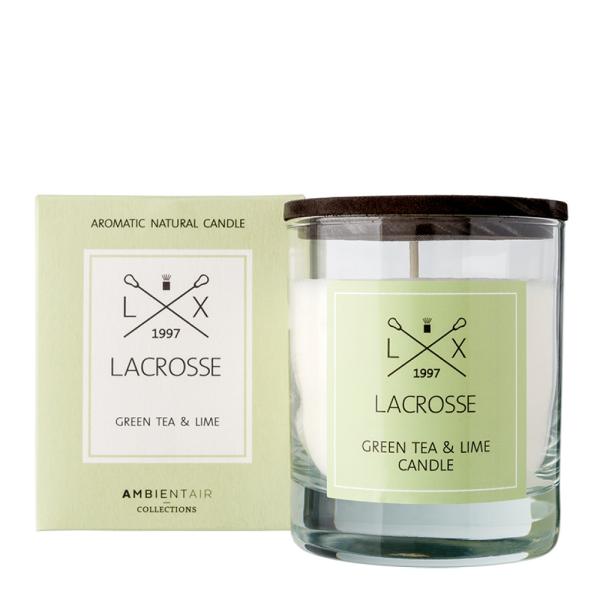 Lacrosse duftlys 200g green tea & lime