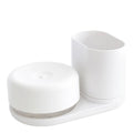 Do-Dish såpedispenser/oppvaskstativ 18x11x11 cm hvit