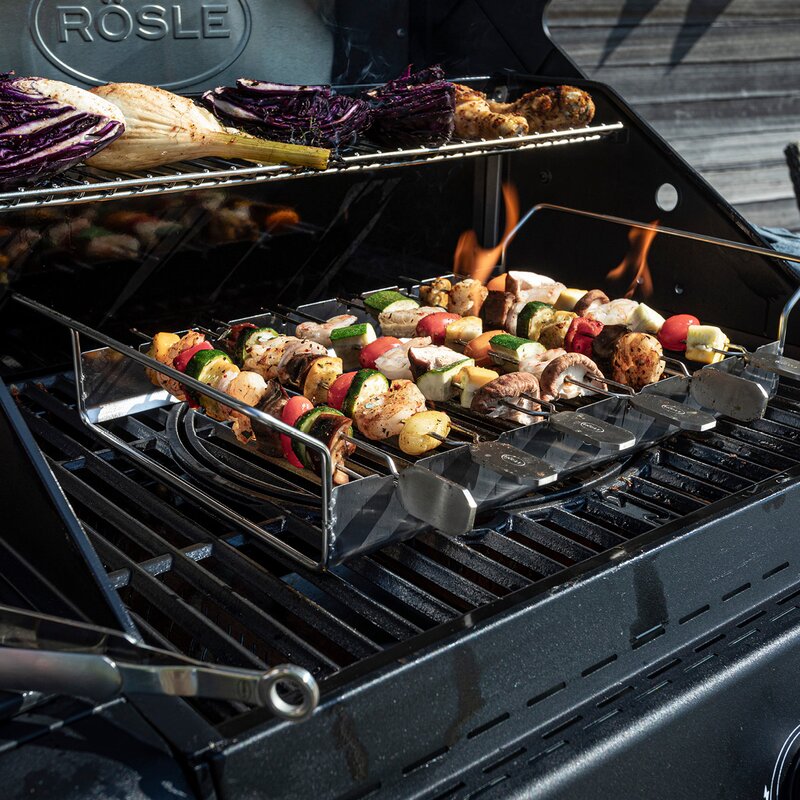 AllFlame Hero 6 gassgrill 28000W svart