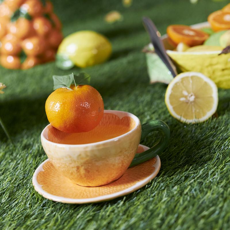 Fruity kopp med fat 25 cl mandarie