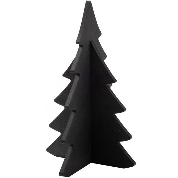 Juletre large 30 cm grå
