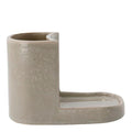 Datura børste- og såpeholder shellish grey