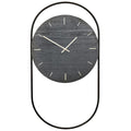 A-wall klokke svart