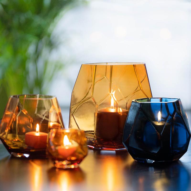 Iglo vase stor 22 cm cognac