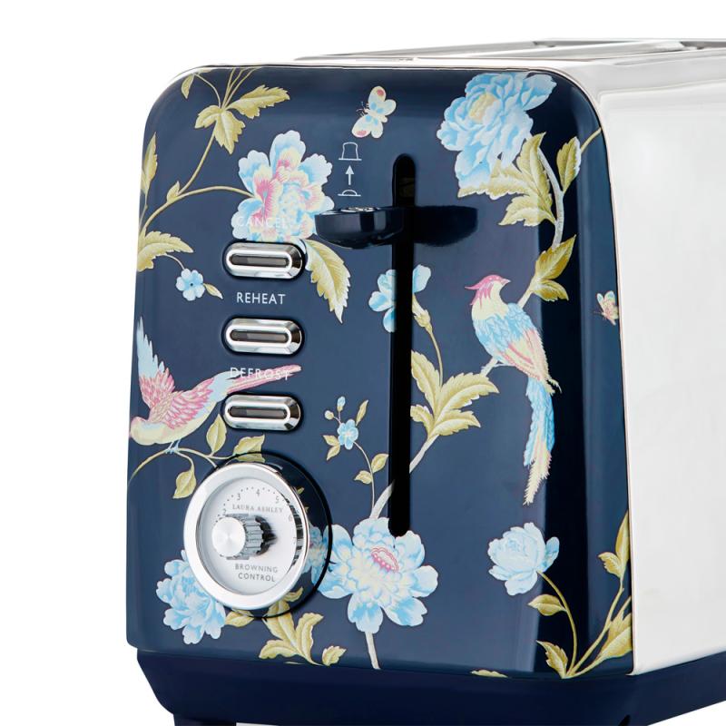 Elveden brødrister 2 skiver blue/silver