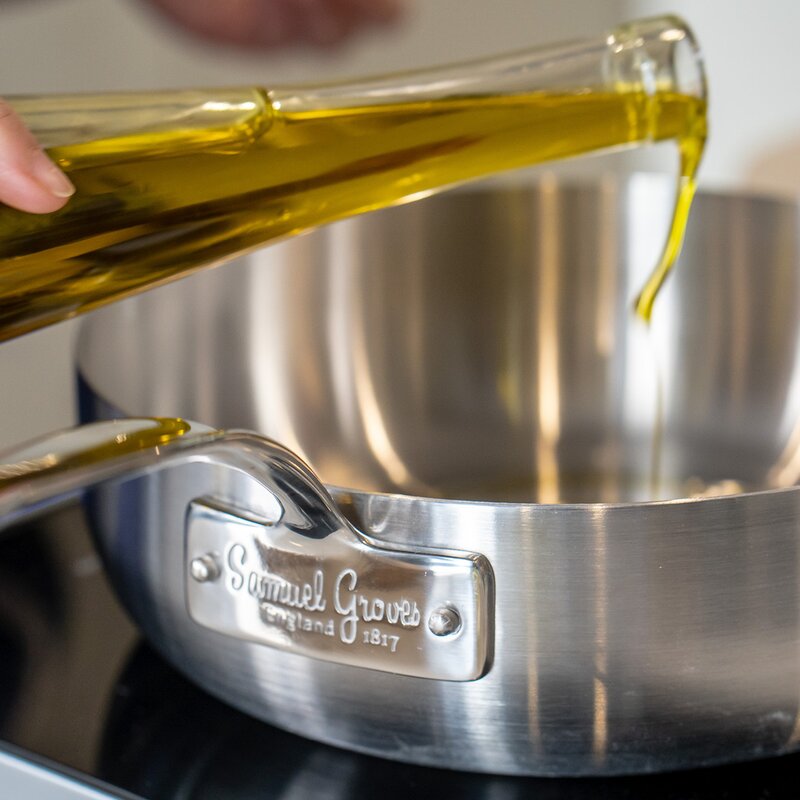 Sauteuse 1L rustfritt stål