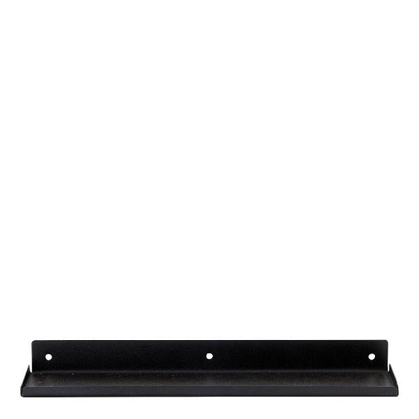 Ledge hylle 43 cm svart