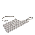 Forkle small stripes hvit