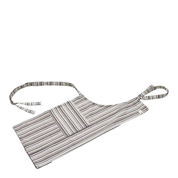Forkle small stripes hvit