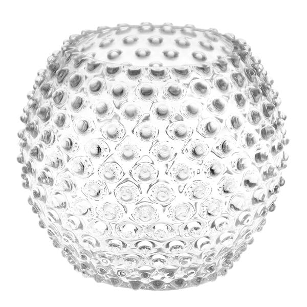 Hobnail vase 18 cm crystal