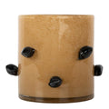 Arlo lykt medium 15x15 cm beige/svart