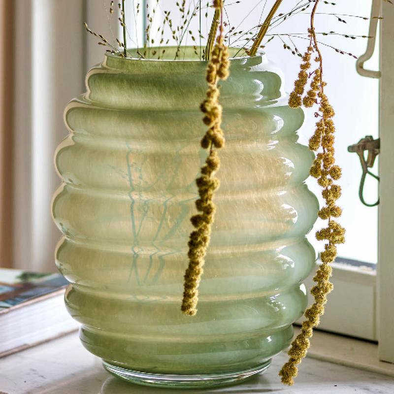 Saihah vase 24 cm grønn