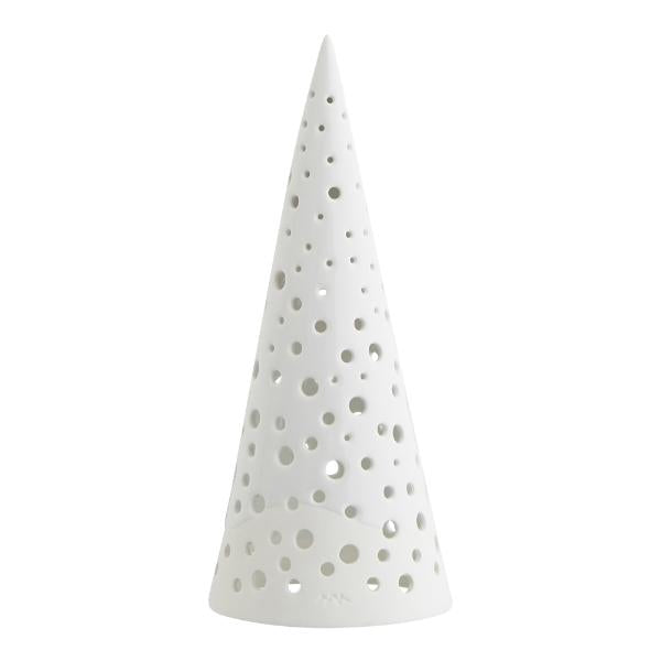 Nobili juletre 18 cm snehvit