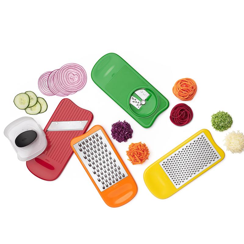 Rivjernsett med spiralizer