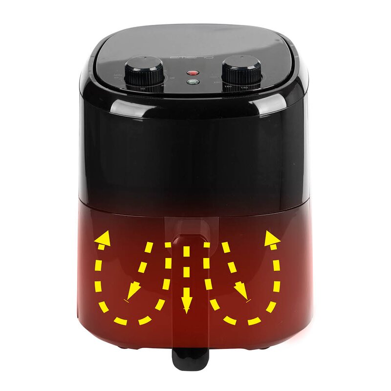 Airfryer 2,2L svart
