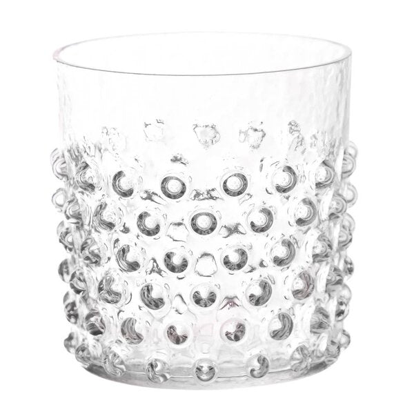 Hobnail vannglass 15 cl klar