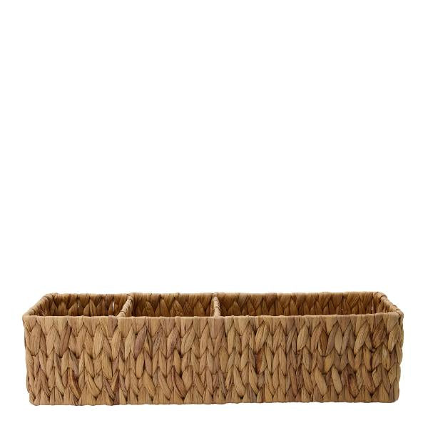 Store kurv 40x12x10 cm natur