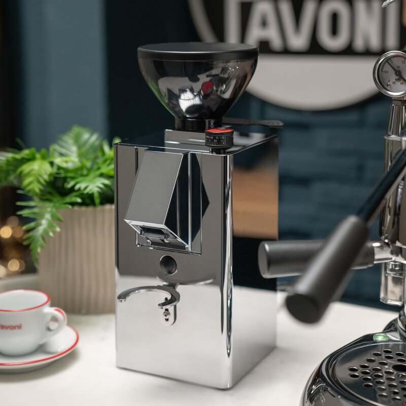 Kube mill kaffekvern 150g cromo polert stål