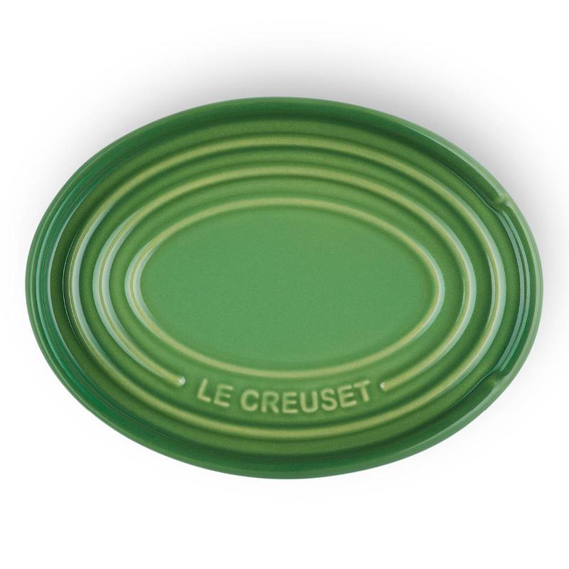 Oval gryteskjeholder bamboo green