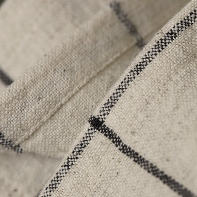 Join duk 150x150 cm svart/off-white