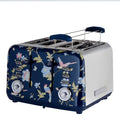 Elveden brødrister 4 skiver blue/silver