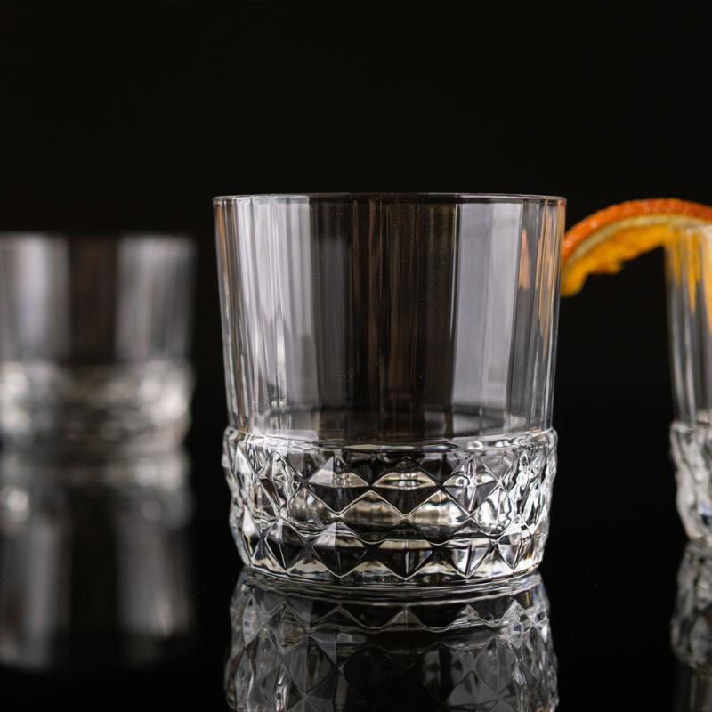 America whiskeyglass 4 stk 37 cl klar