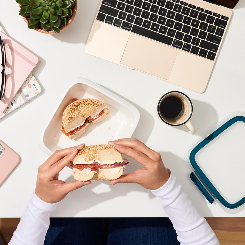 Prep & go sandwich container 1L grønn