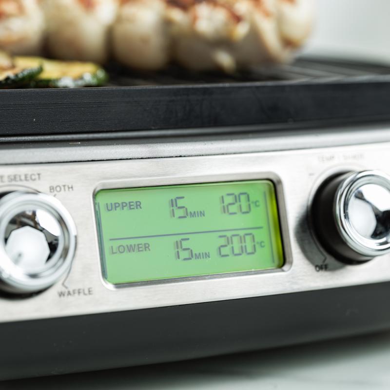 Elite bordgrill 2200w stål