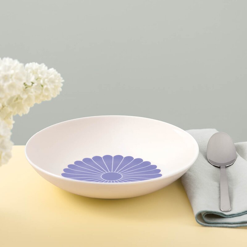 Fleur bleu pastaskål 24 cm 62 cl blå