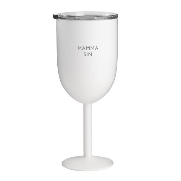 Vinglass termo MAMMA SIN 35 cl hvit