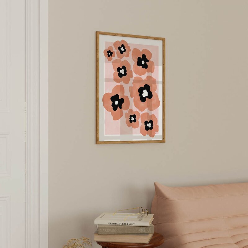 Elena Ristova poster 30x40 cm 3x4 aspectratio pink42