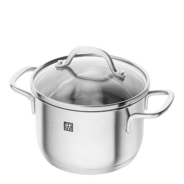 Pico gryte med glasslokk høy 14 cm 1,4L