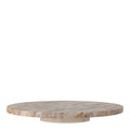 Nuni roterende fat 36 cm marmor brun