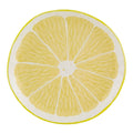 Citron asjett 22 cm sitron gul
