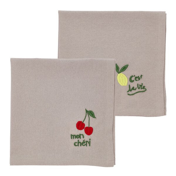 Bistro tøyservietter 40x40 cm 2 stk green