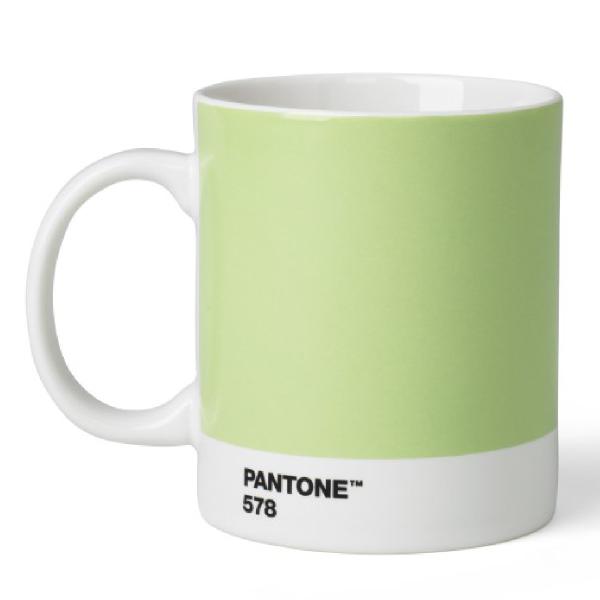 PANTONE kopp med hank 37,5 cl lys grønn