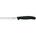 Swiss Classic tomat- & bordkniv 11 cm svart