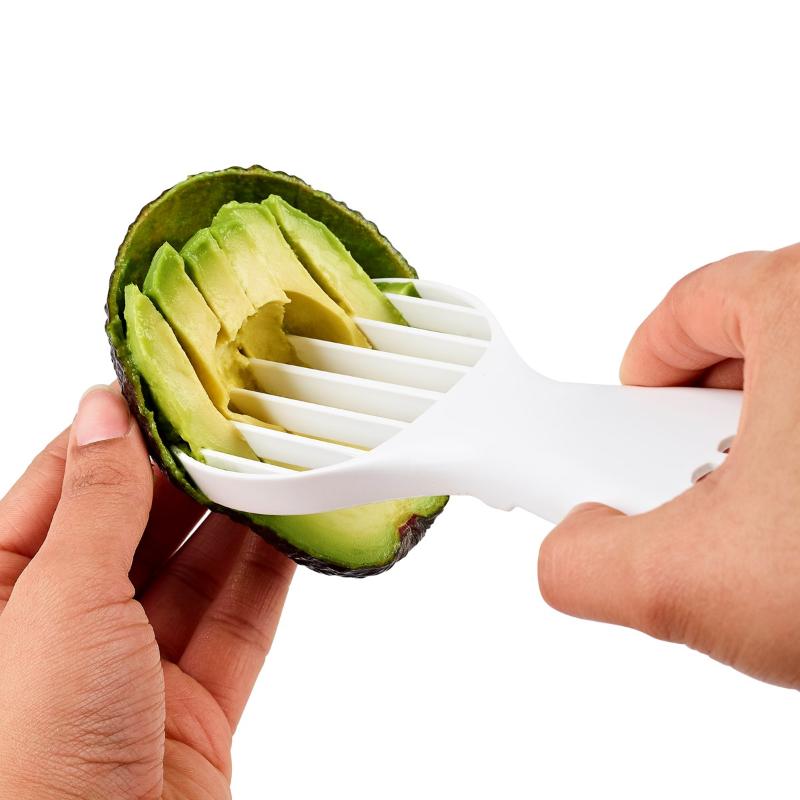 Tool avocado skreller 4 i 1 hvit