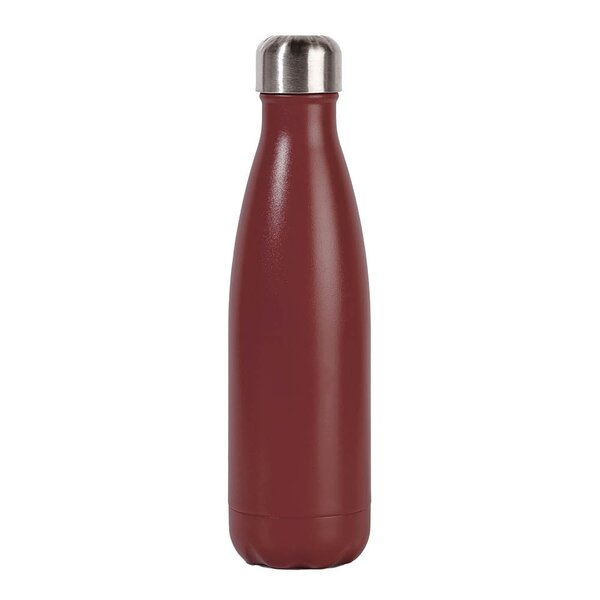 Nils stålflaske 0,5L rød