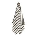 Everyday stripe håndkle 50x90 cm antrasitt