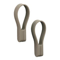 Loop håndklestropp magnet 2 stk taupe