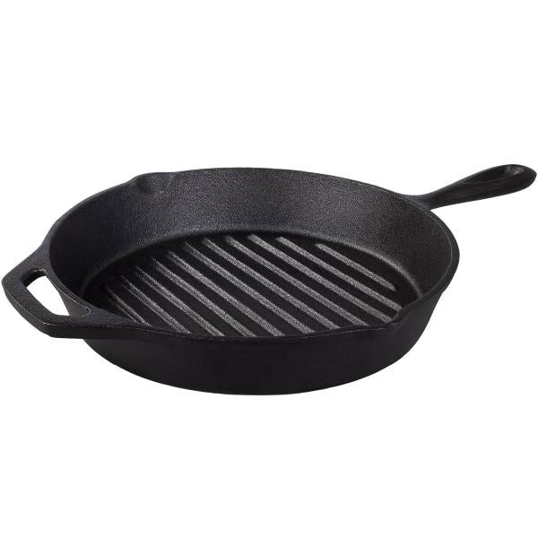 Cast iron grillpanne 26 cm 1,65L svart