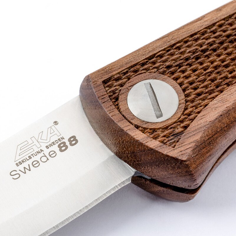 Swede 88 foldekniv 7,5 cm valnøtt