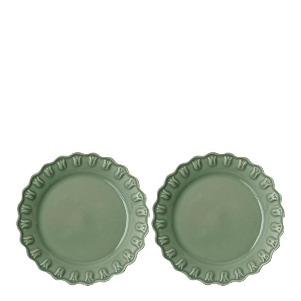 Tulipa tallerken 20 cm 2 stk verona green