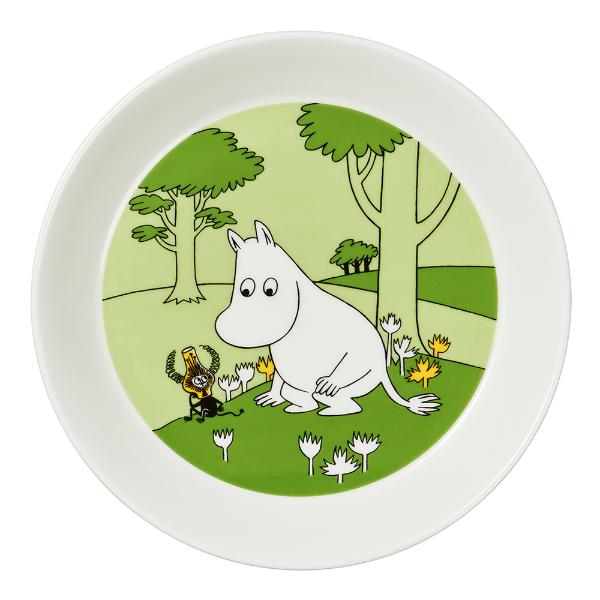 Asjett 19 cm Mummi grønn