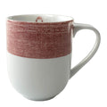 Linen rosa sløyfe krus 35 cl