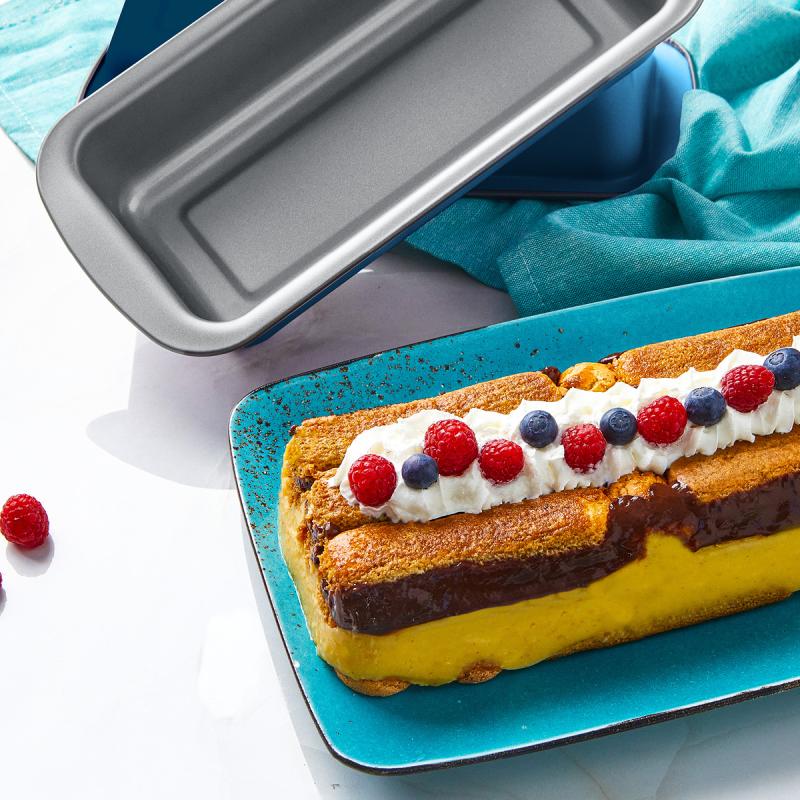 Xbake kakeform/brødform 25 cm blå